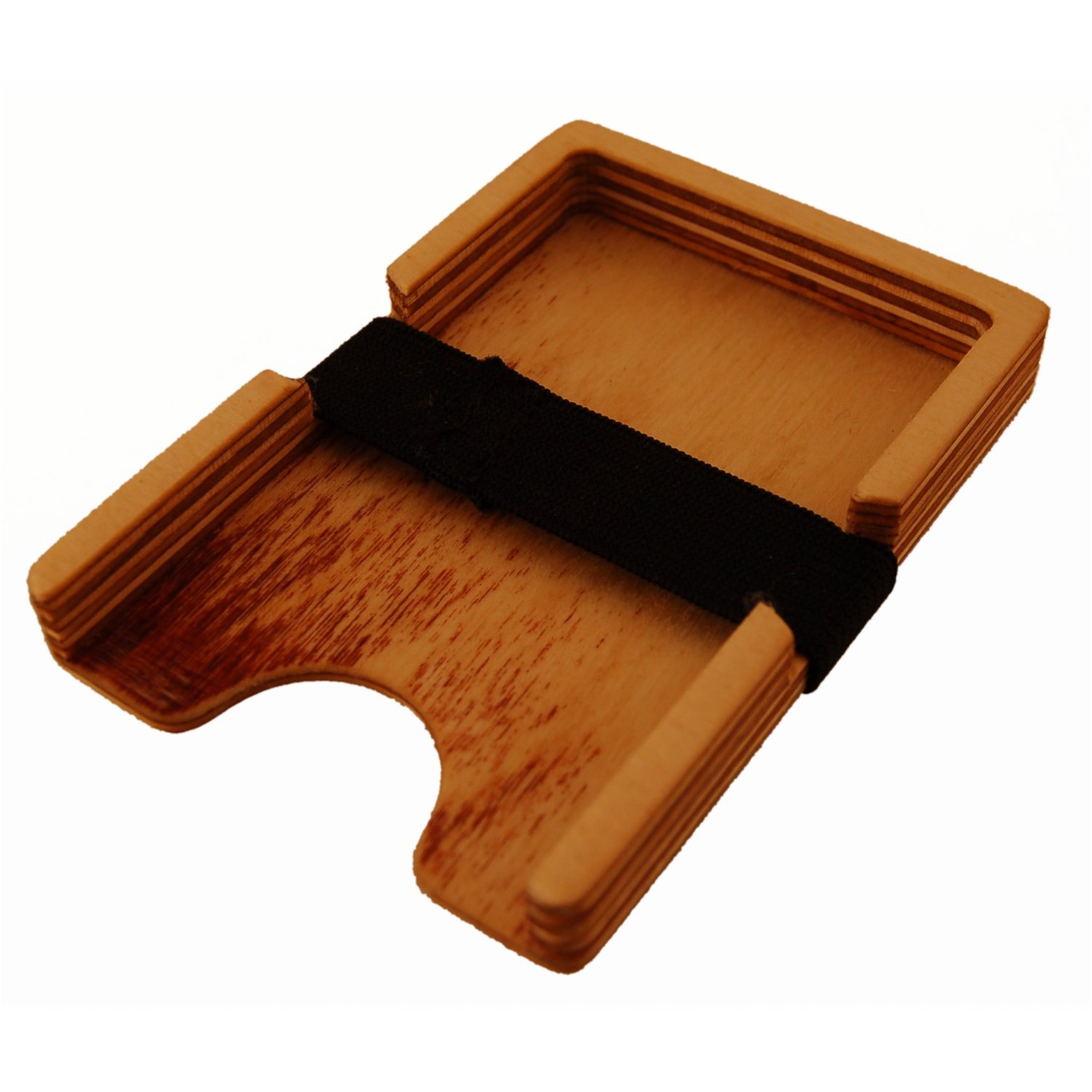 Mini-Portemonnaie, Holz