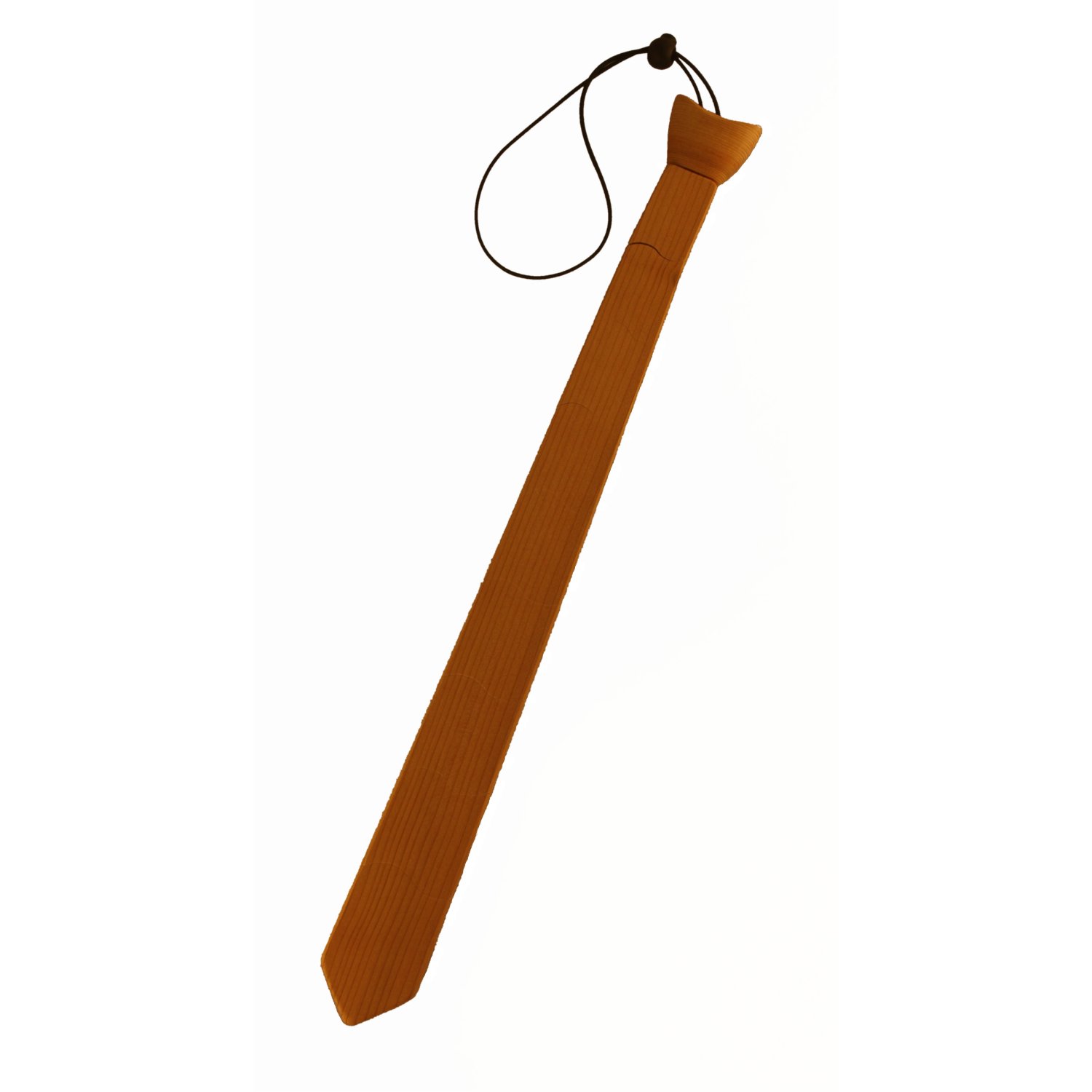Cravate en bois de cèdre avec bande élastique