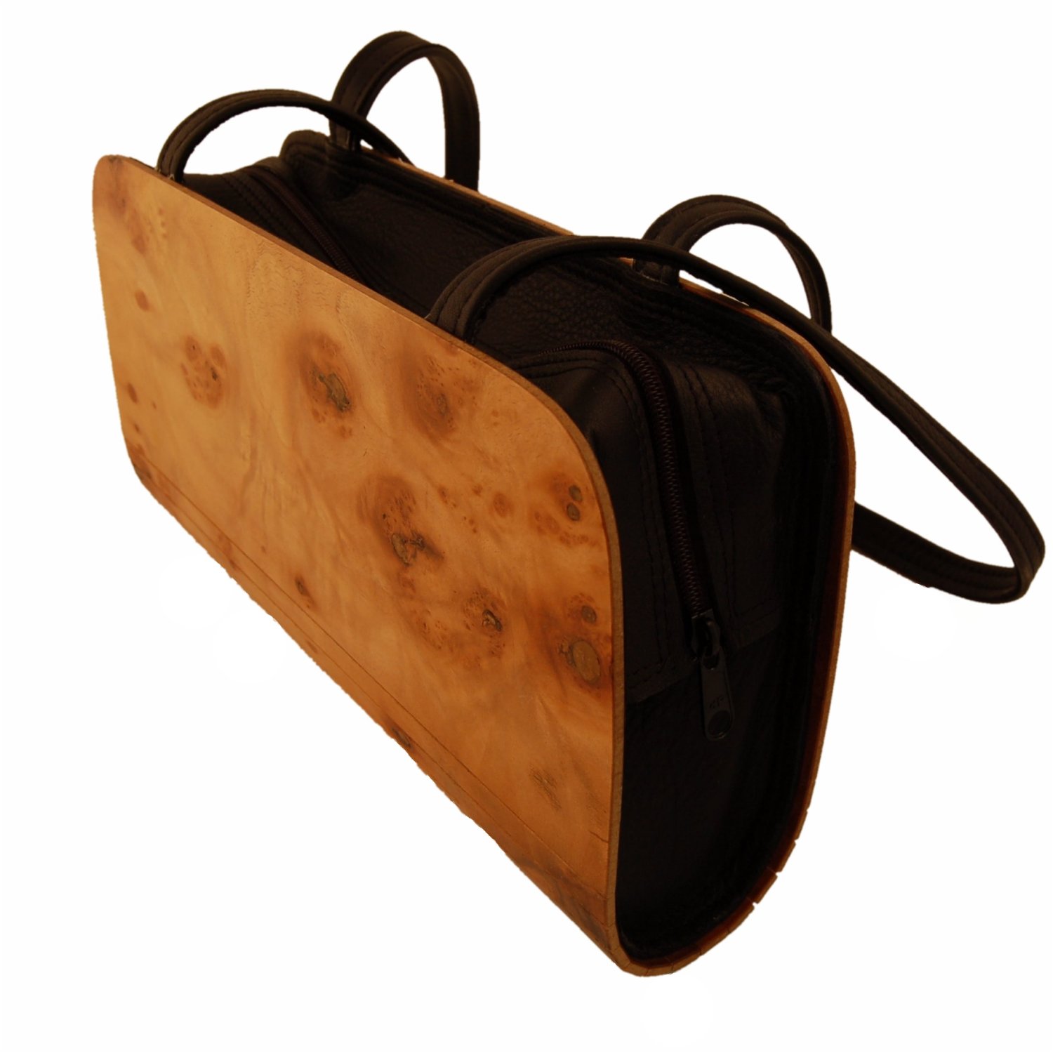 Wooden ladies handbag Weasel Airwood