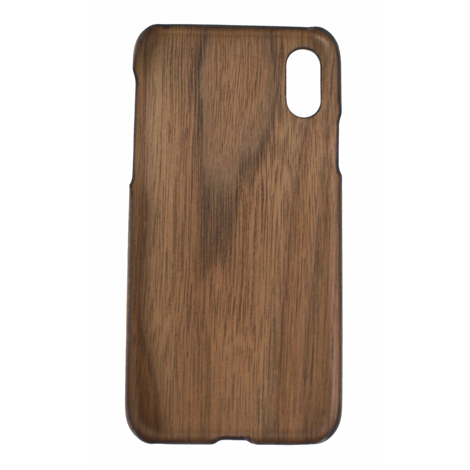 extradünnes und federleichtes Holzcase aus Nussbaum für Iphone X