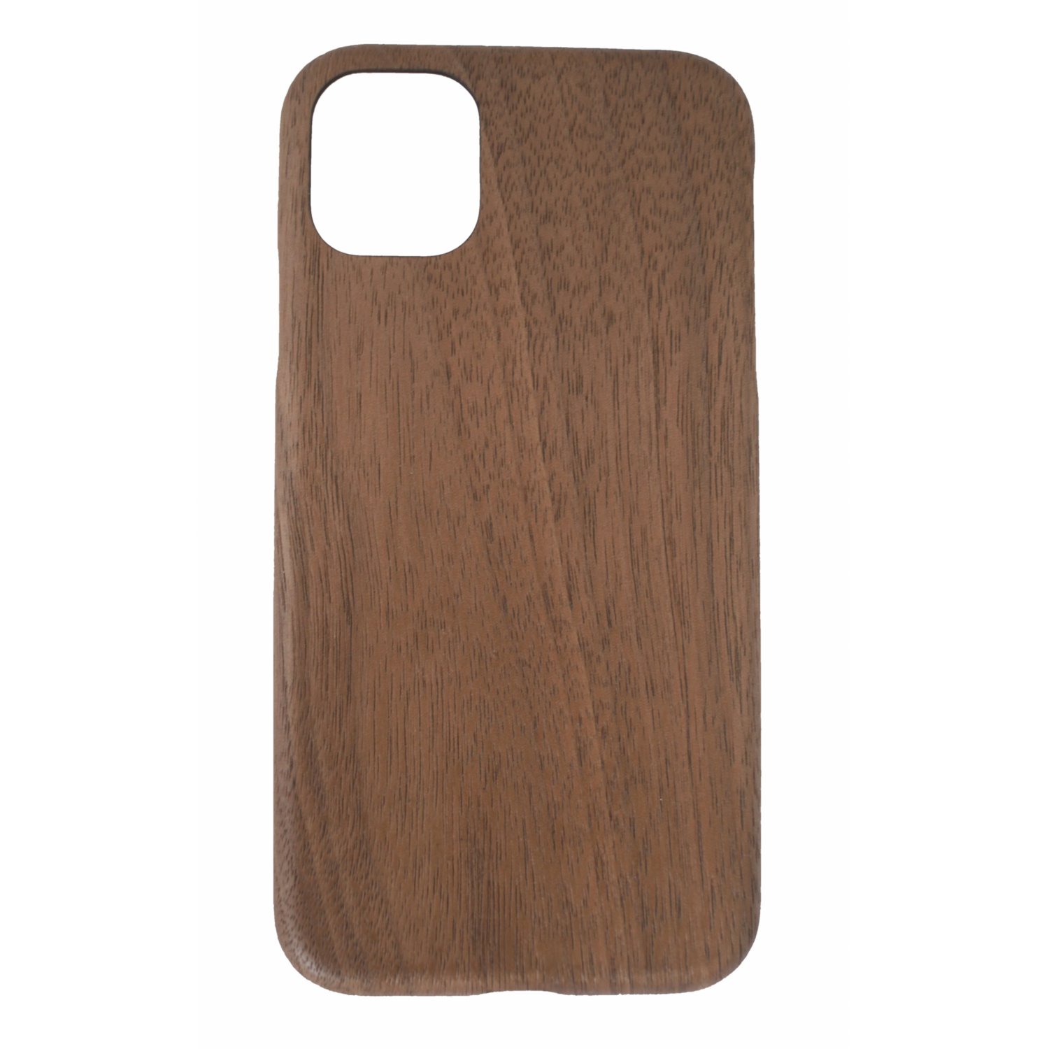 extradünnes und federleichtes Holzcase aus Nussbaum für Iphone11
