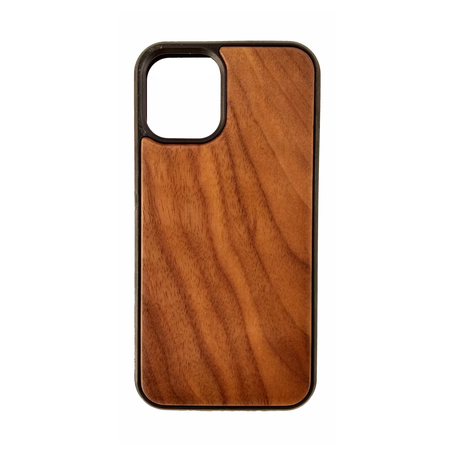 Wooden and plastic protective cover for Iphone 12 mini