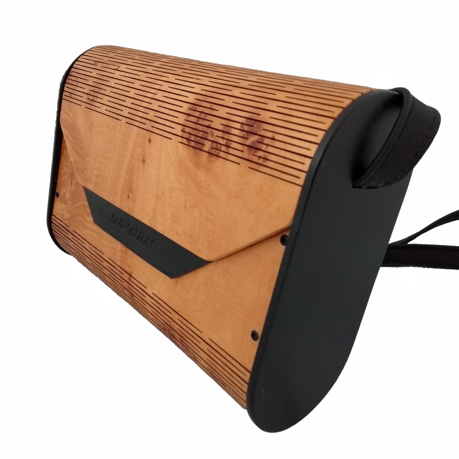 Bolso de madera, madera de arce
