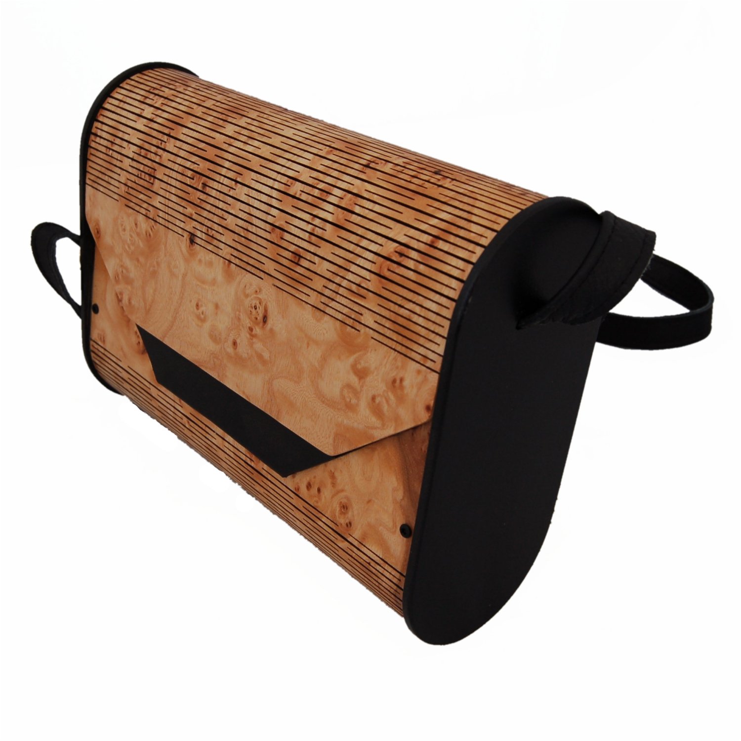 Bolso de señora de madera