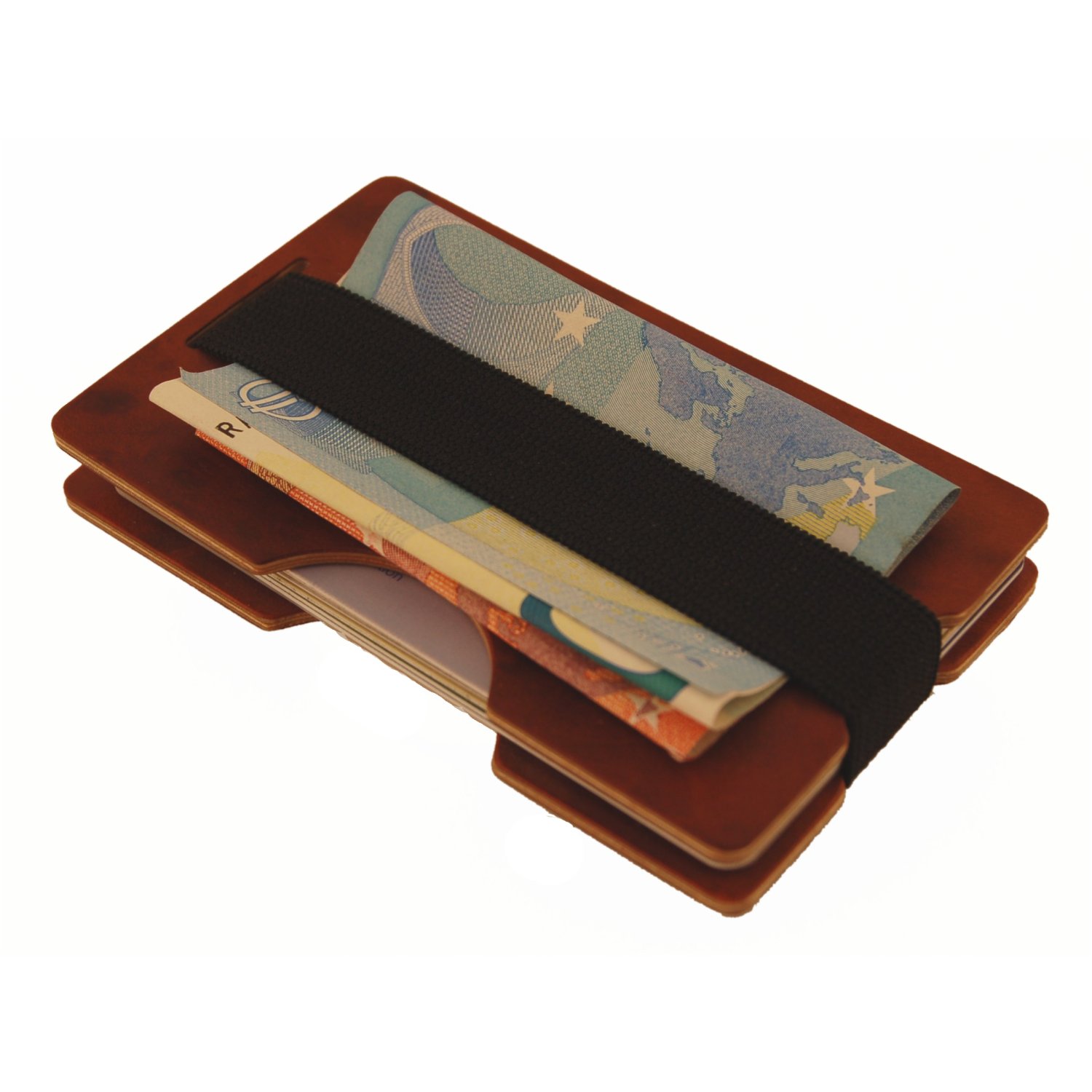 Slim Wallet aus Holz