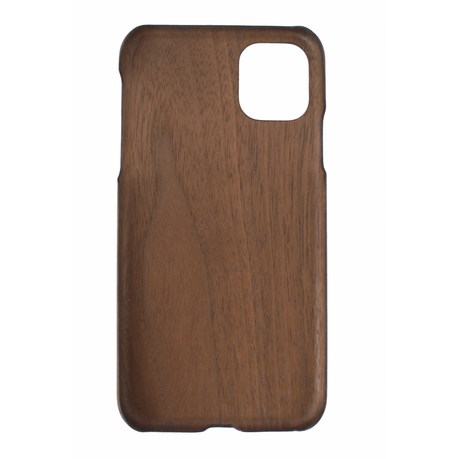 extradünnes und federleichtes Holzcase aus Nussbaum für Iphone11