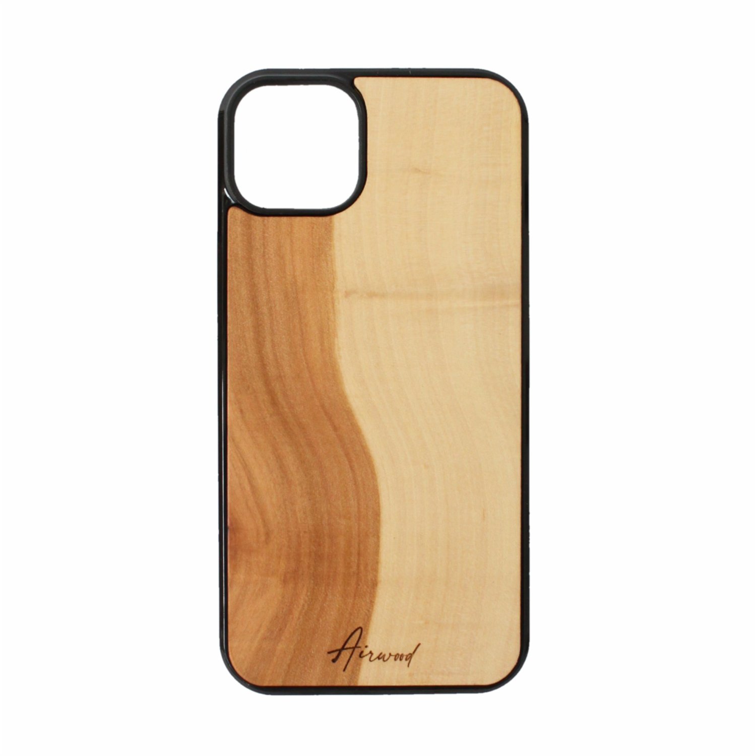 Case for iPhone 14 plus apple wood