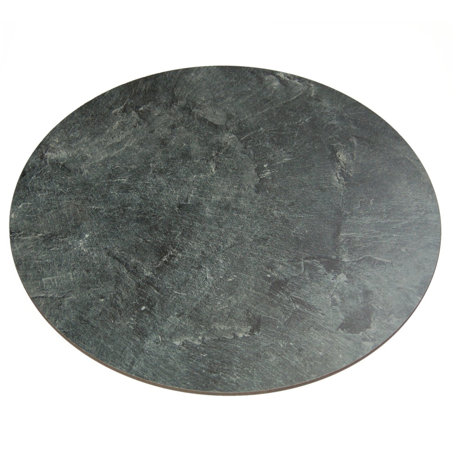 Tray artificial slate round 78cm
