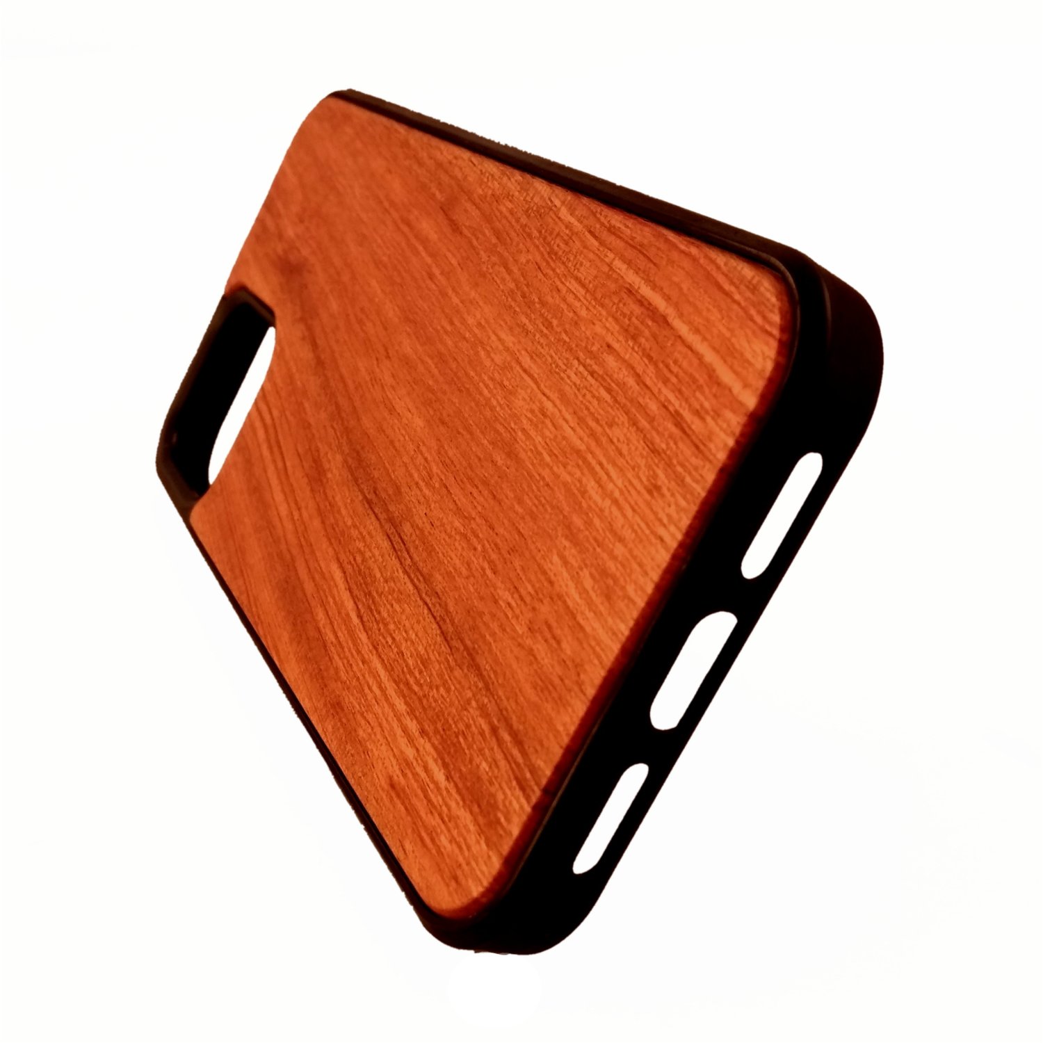 Copertura protettiva di legno e plastica per Iphone 12 e 12Pro