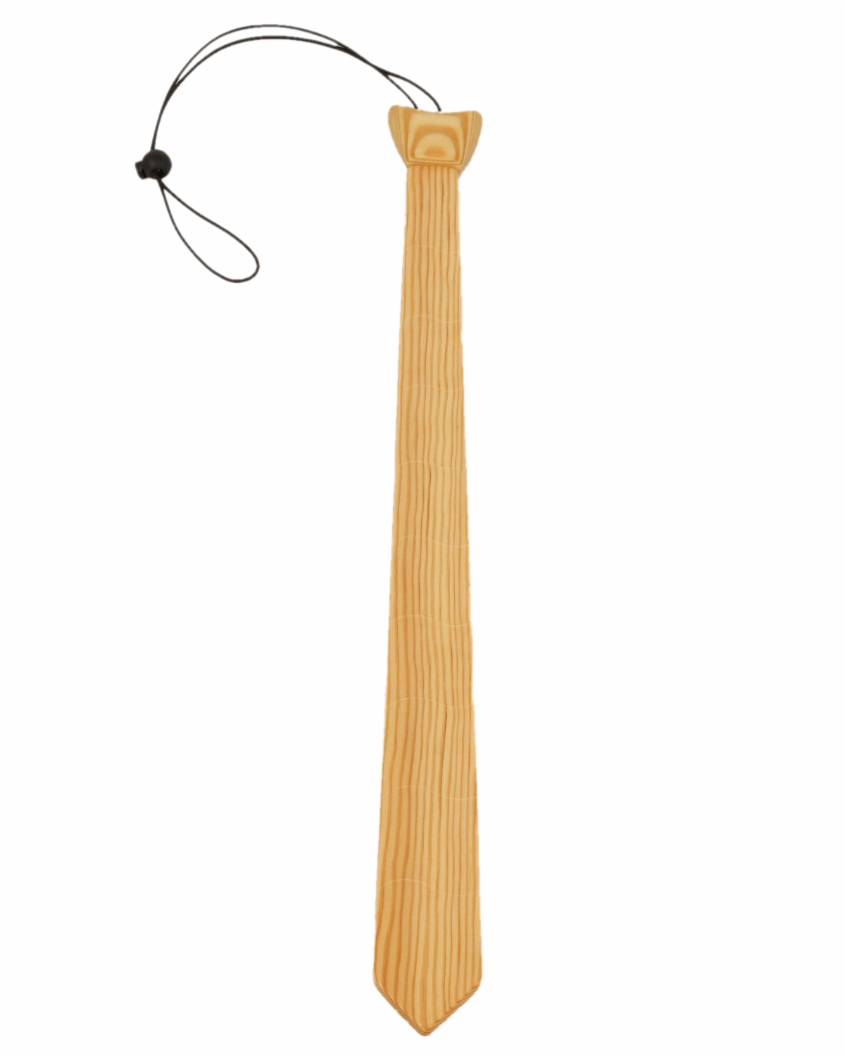 Cravate en bois de pin avec éléments mobiles