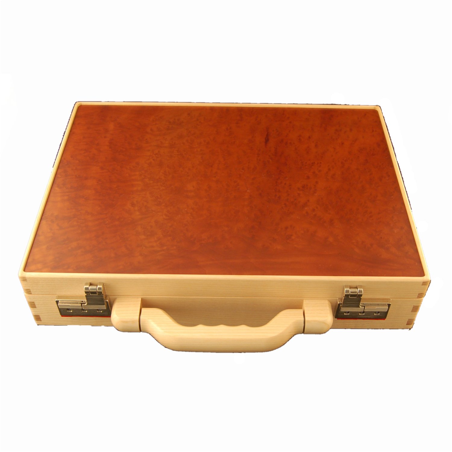 Wooden briefcase Ash and Vavona