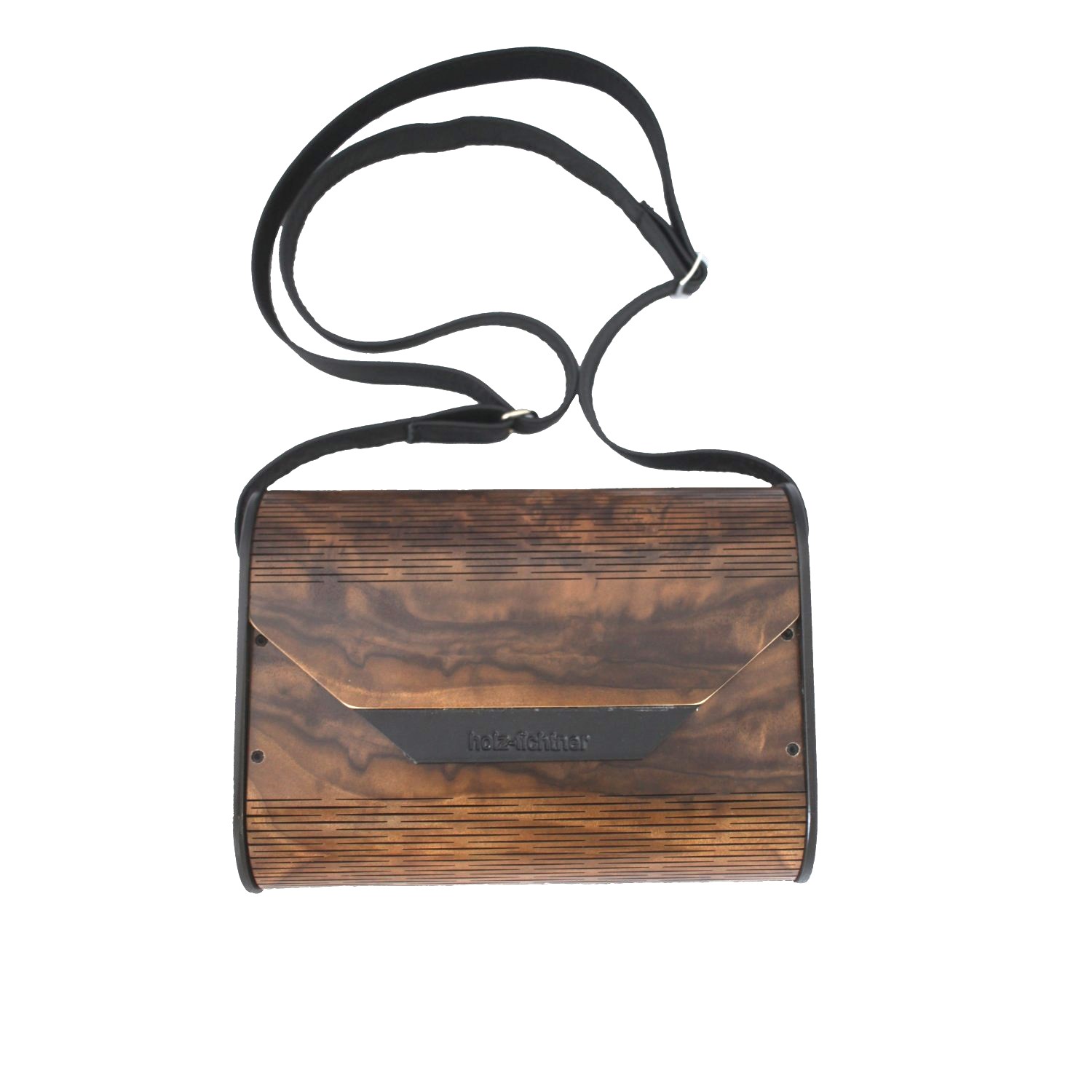 Bolso de señora de madera "Fox" de nogal