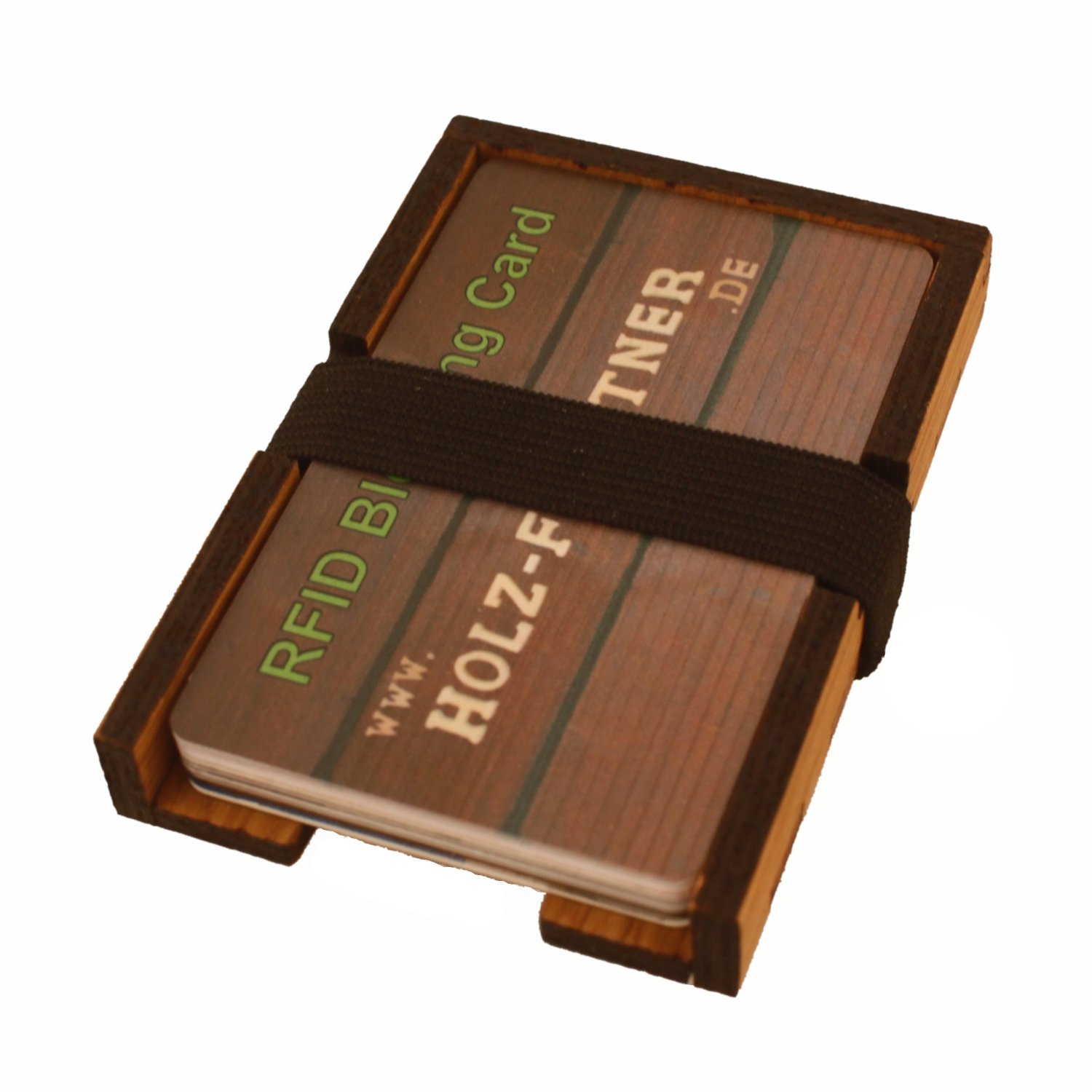 Woodwallet Eiche mit Münzfach