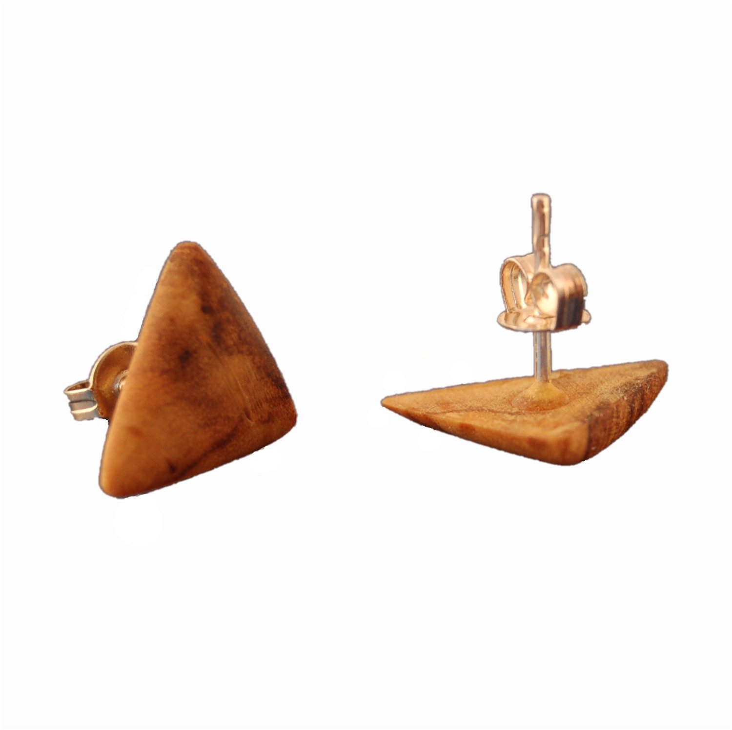 Holzohrstecker Olivenholz