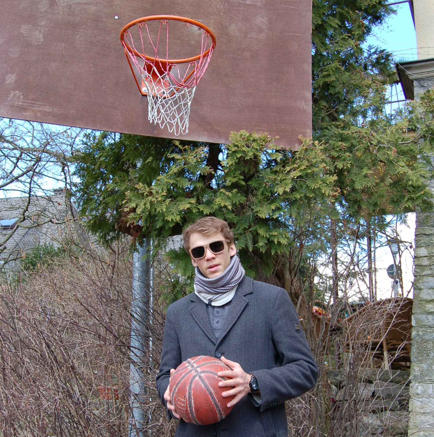 Holzsonnenbrille