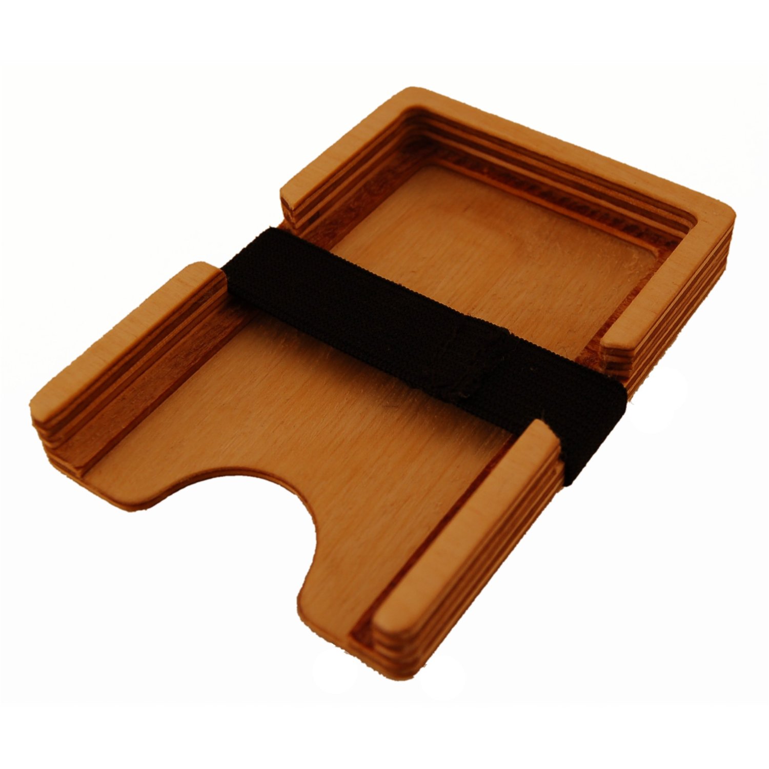 pratico Woodwallet in legno di frassino