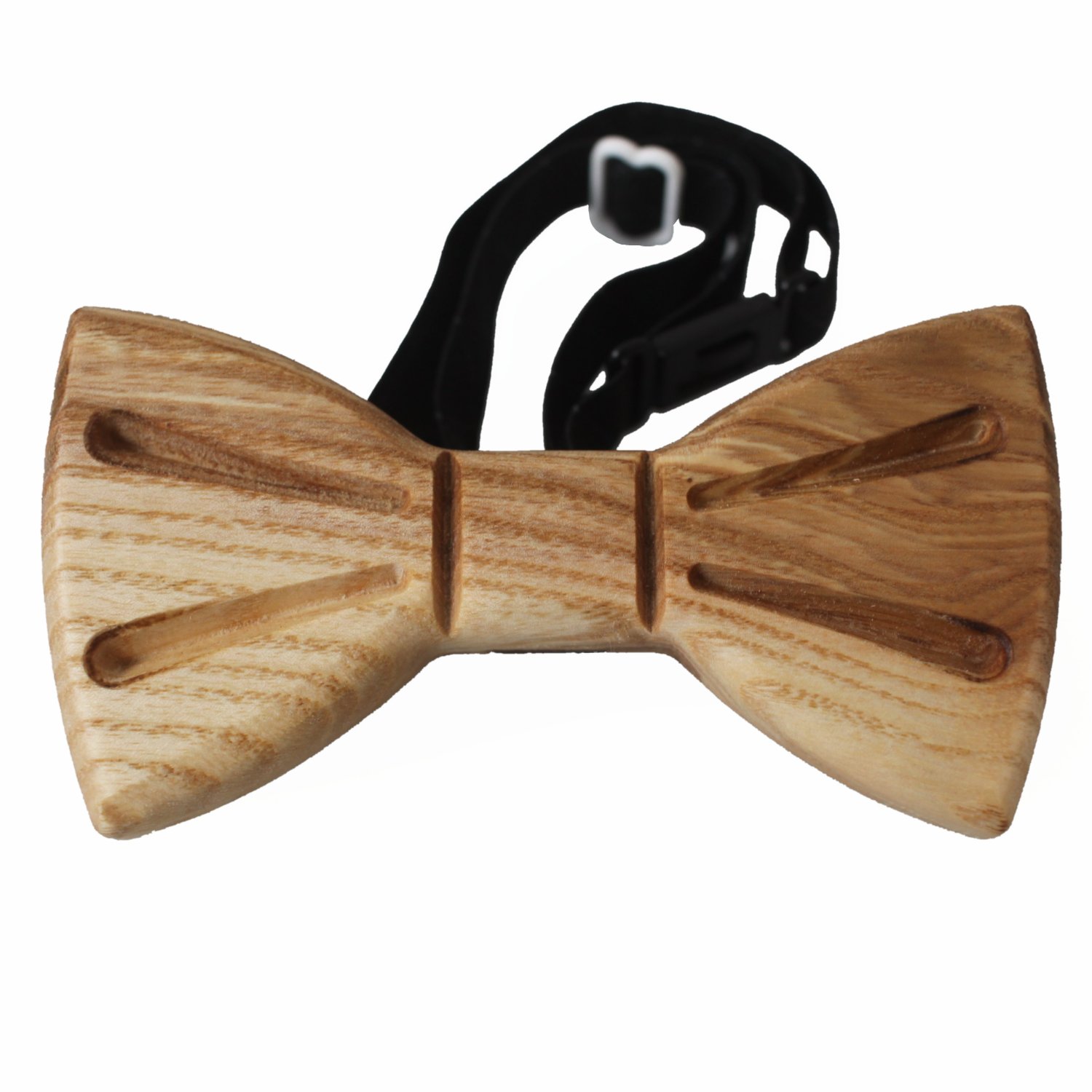 elegant ash wood bow tie